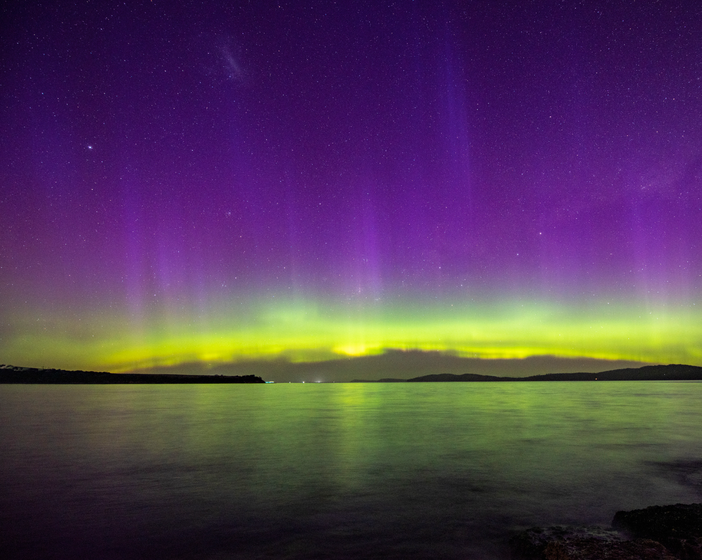 The Southern Lights, or Aurora Australis, TAS